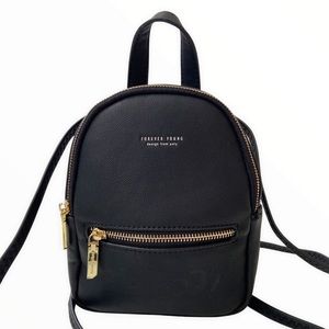 Forever Young Design from Pely Mini Backpack Black